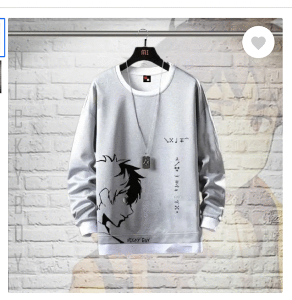 Men Printed Round Neck Cotton Blend Grey T-Shirt