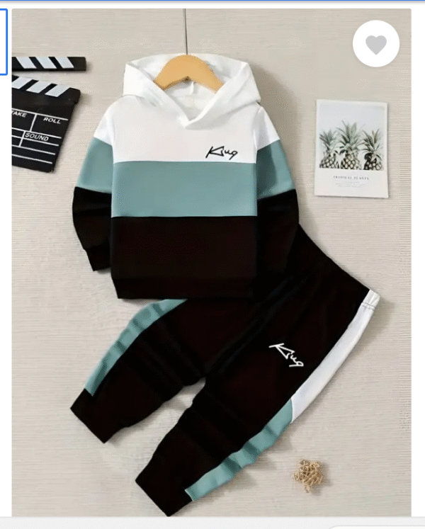 Baby Boys & Baby Girls Casual T-shirt Track Pants  (LIGHT GREEN)