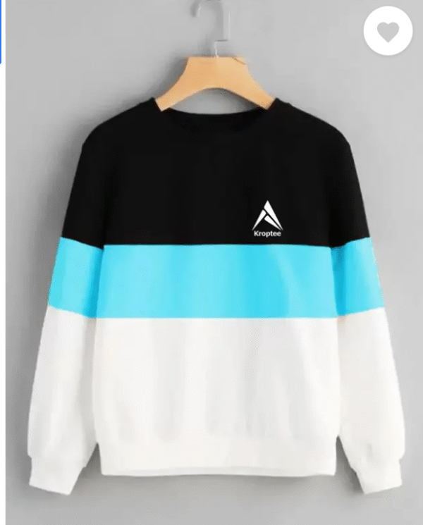 Men Colorblock Round Neck Pure Cotton Multicolor T-Shirt